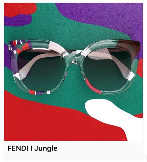 occhili jungle fendi dove trovarli|Welcome to the Fendi jungle .